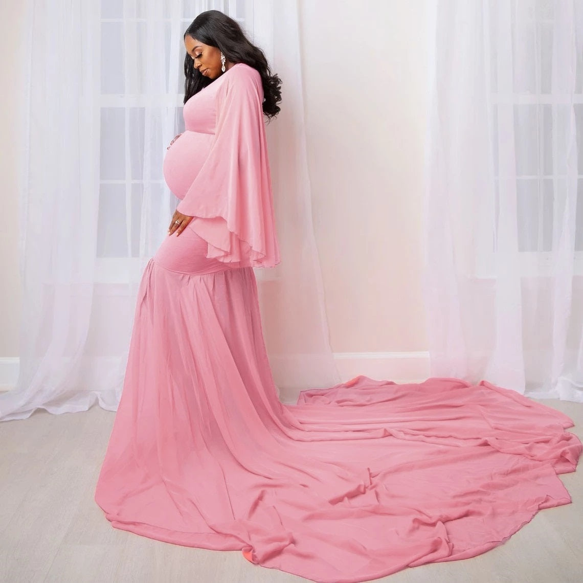 Pink Flamingo Maxi Dress - Moms wardrobe